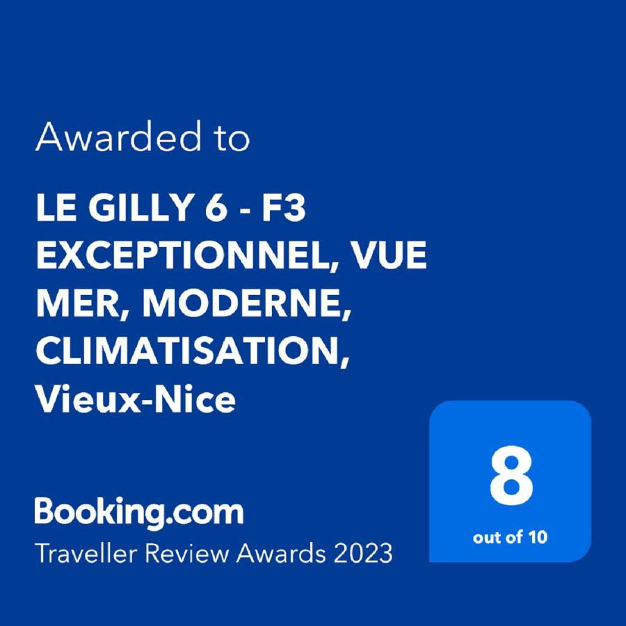 Lejlighed Le Gilly 6 - F3 Exceptionnel, Vue Mer, Moderne, Climatisation, Vieux-nice